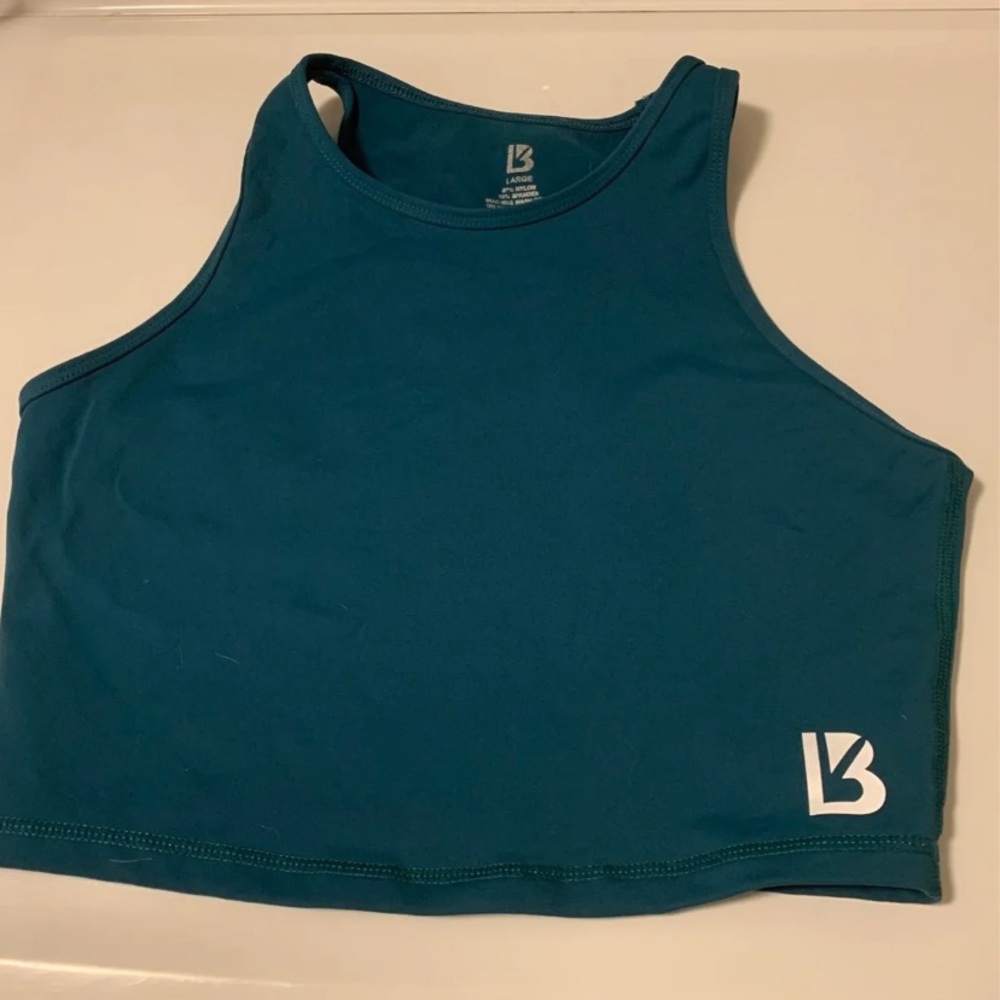 Buffbunny Aurora Crop - Teal SOLD